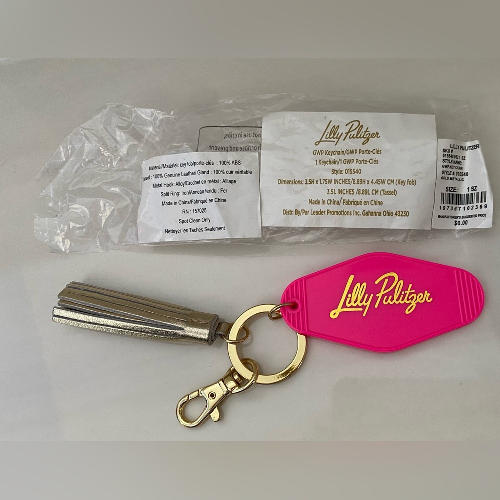 NEW Lilly Pulitzer Key Ring